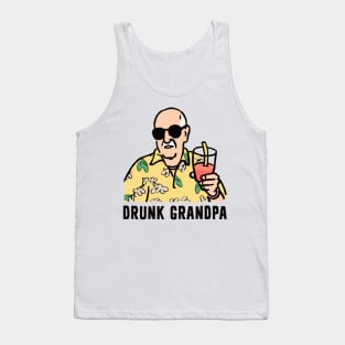 Drunk Grandpa Tank Top